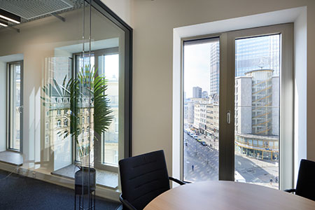 Jüschke Innenarchitektur und Architektur: Büro A Frankfurt