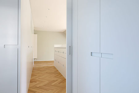Jüschke Innenarchitektur und Architektur: Haus A | Frankfurt - Hochwertige Materialien